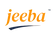Jeeba logo with orange text on a white background